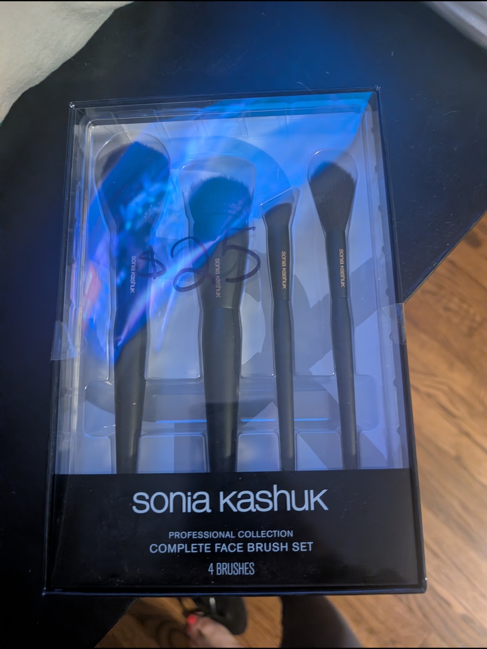 Sonia Kashuk Black Face Brush Set - 4-Piece